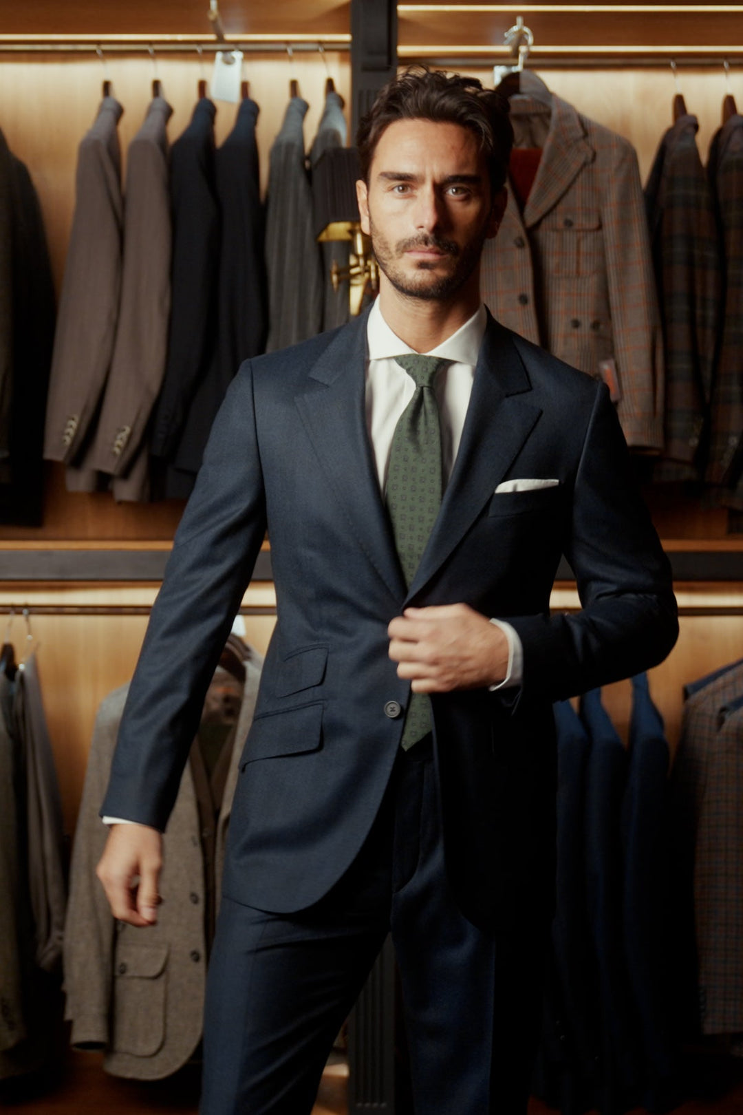 The Waistcoat – Navy Prince of Wales check