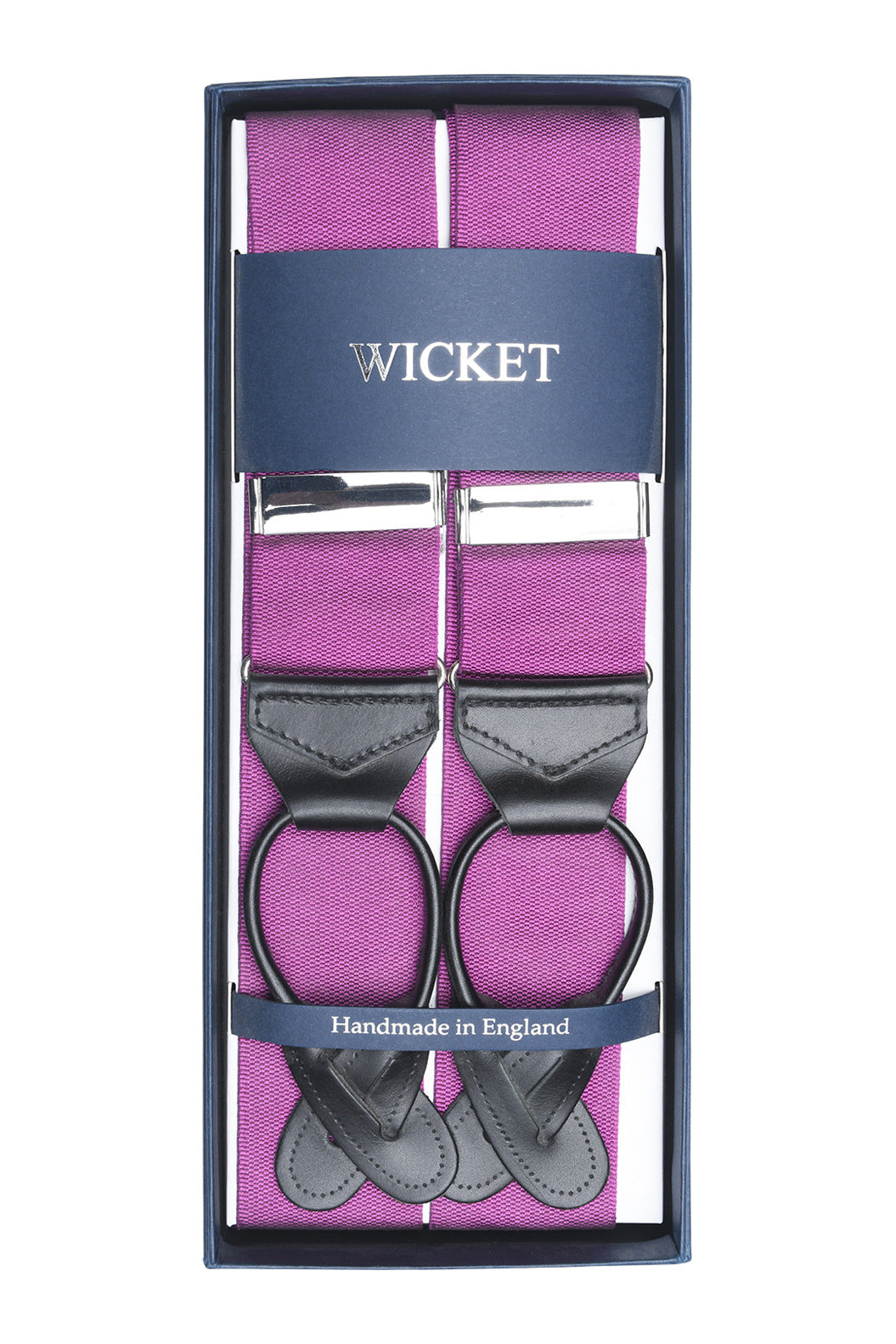 The Braces – Magenta with black tabs – WICKET
