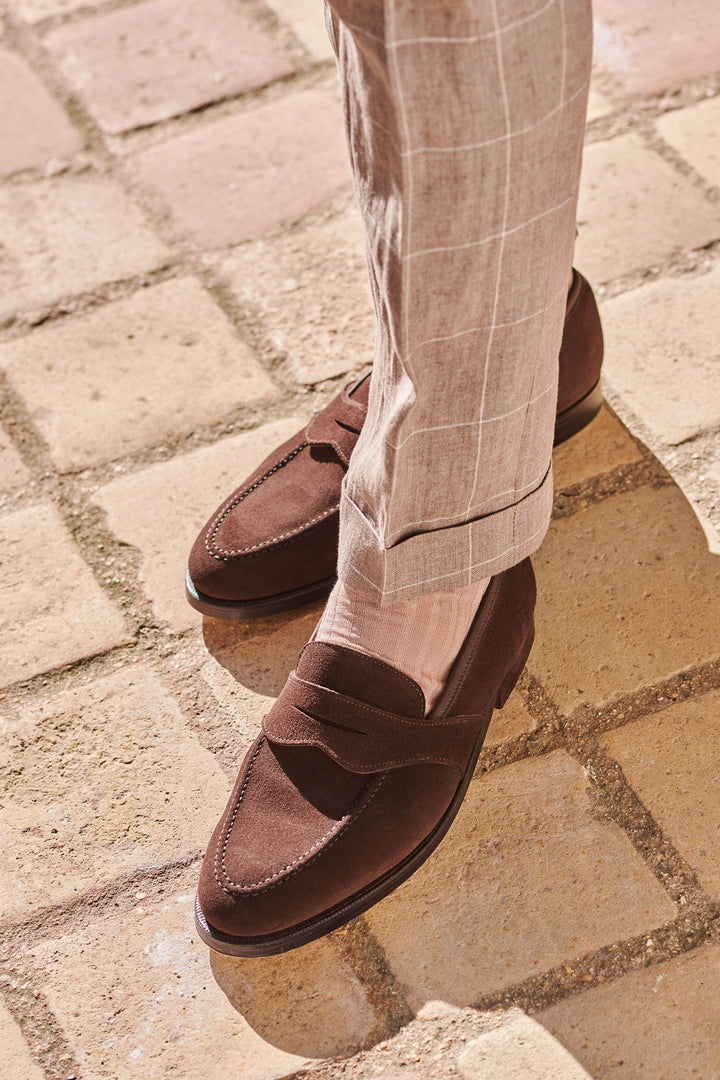 Le Charles – Brown calf suede – WICKET