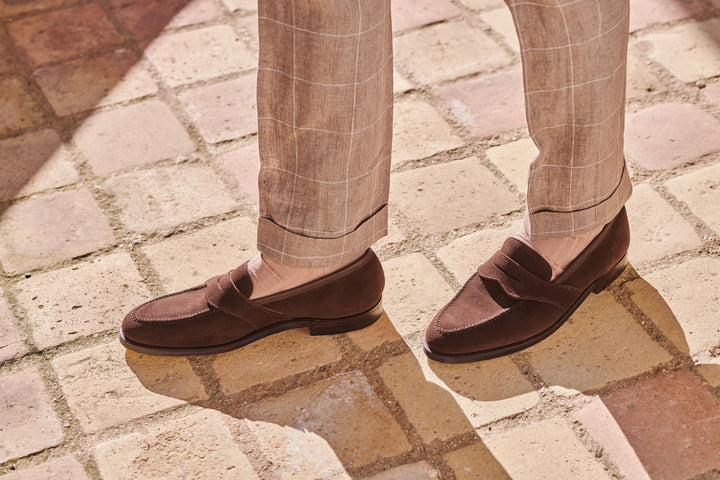 Le Charles – Brown calf suede – WICKET