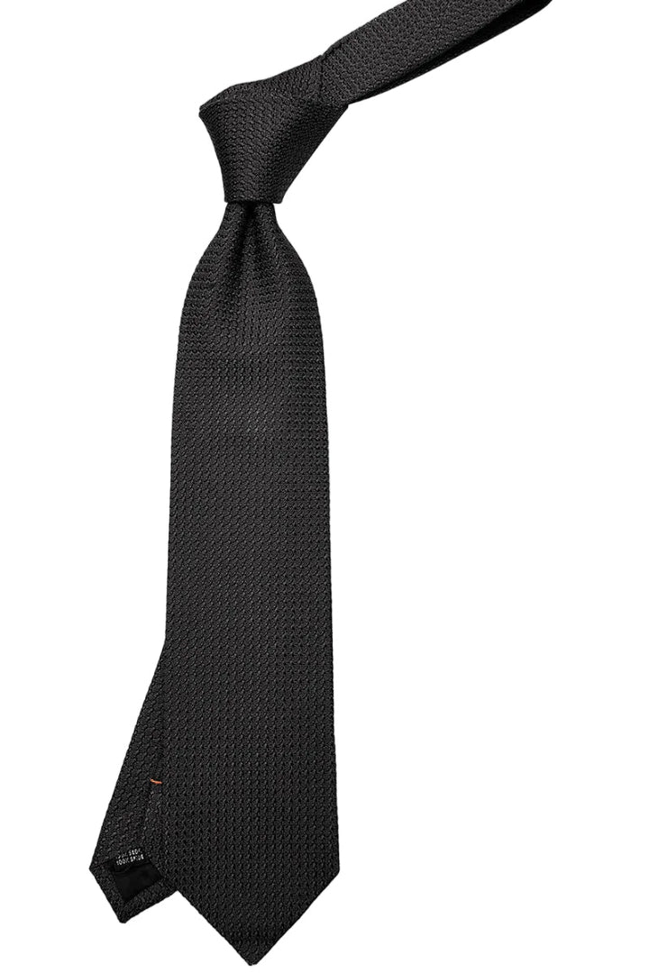 The Tie – Black grenadine – WICKET