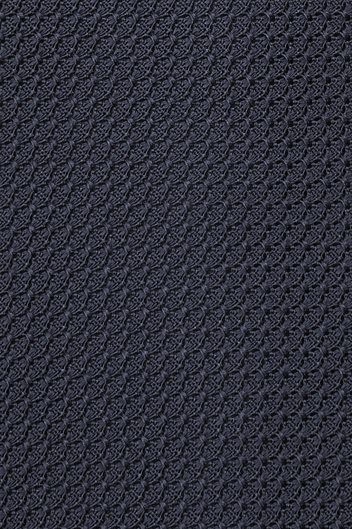 The Tie – Navy grenadine – WICKET