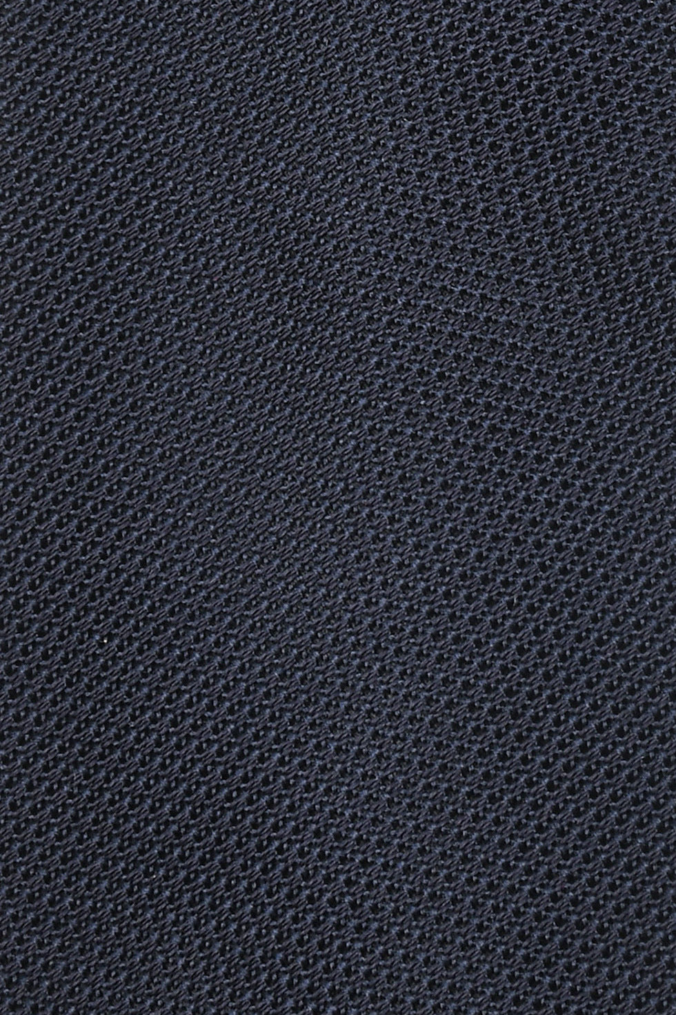 La Cravate – Grenadine bleu marine à grain fin – WICKET