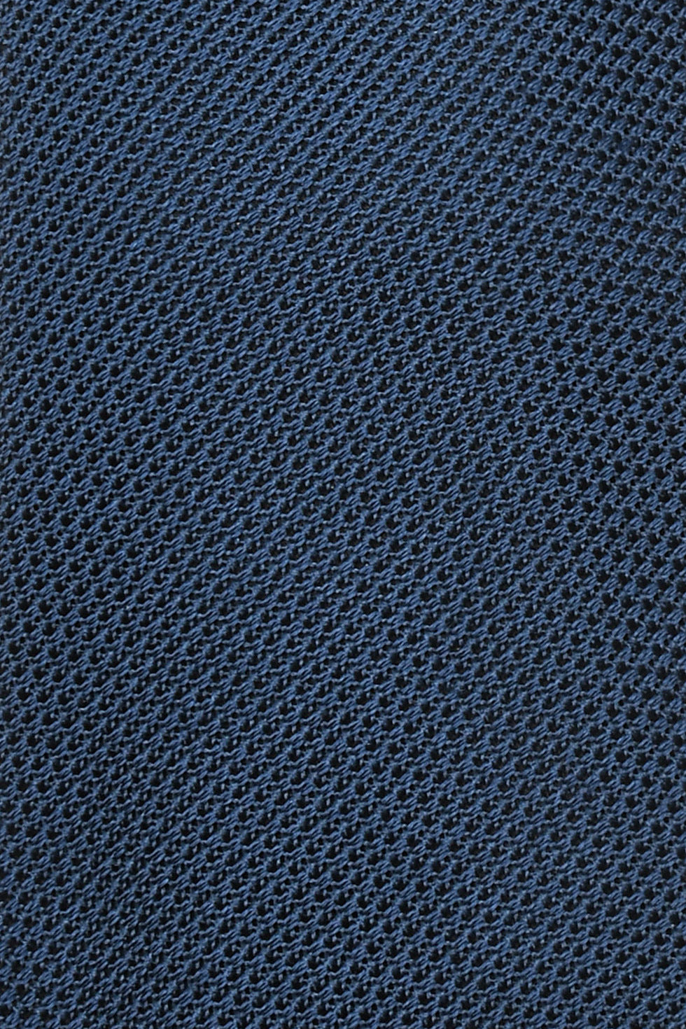 The Tie – Blue fine-weave grenadine – WICKET