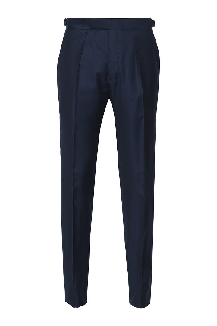 Le Kensington – Laine sergée bleu marine – WICKET