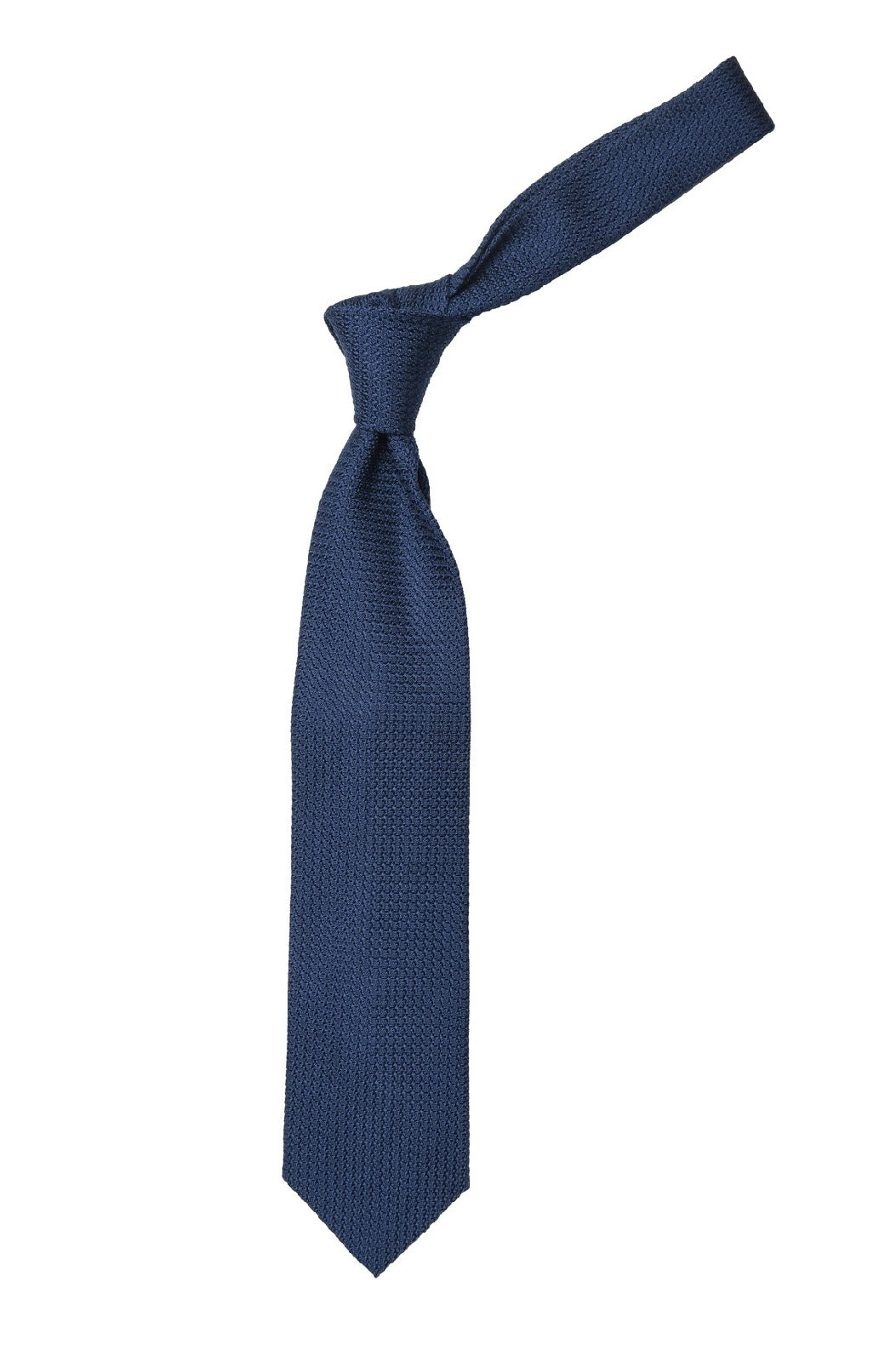 The Tie – Ink blue grenadine – WICKET