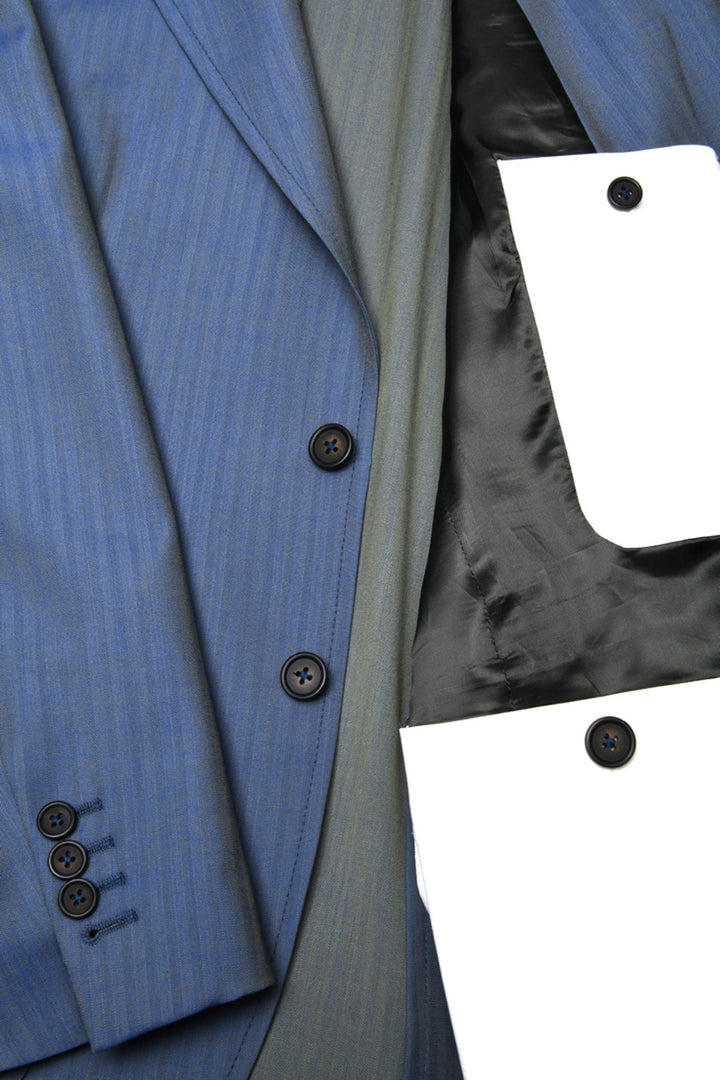 La Downton – Blue Solaro with a green sheen – WICKET