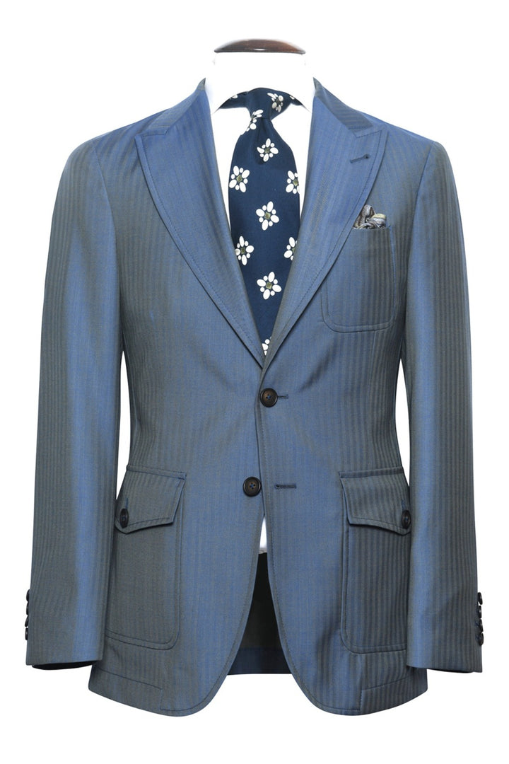 La Downton – Blue Solaro with a green sheen – WICKET
