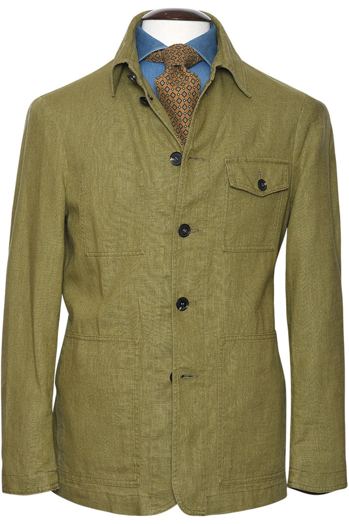 La Garden – Green linen and cotton – WICKET