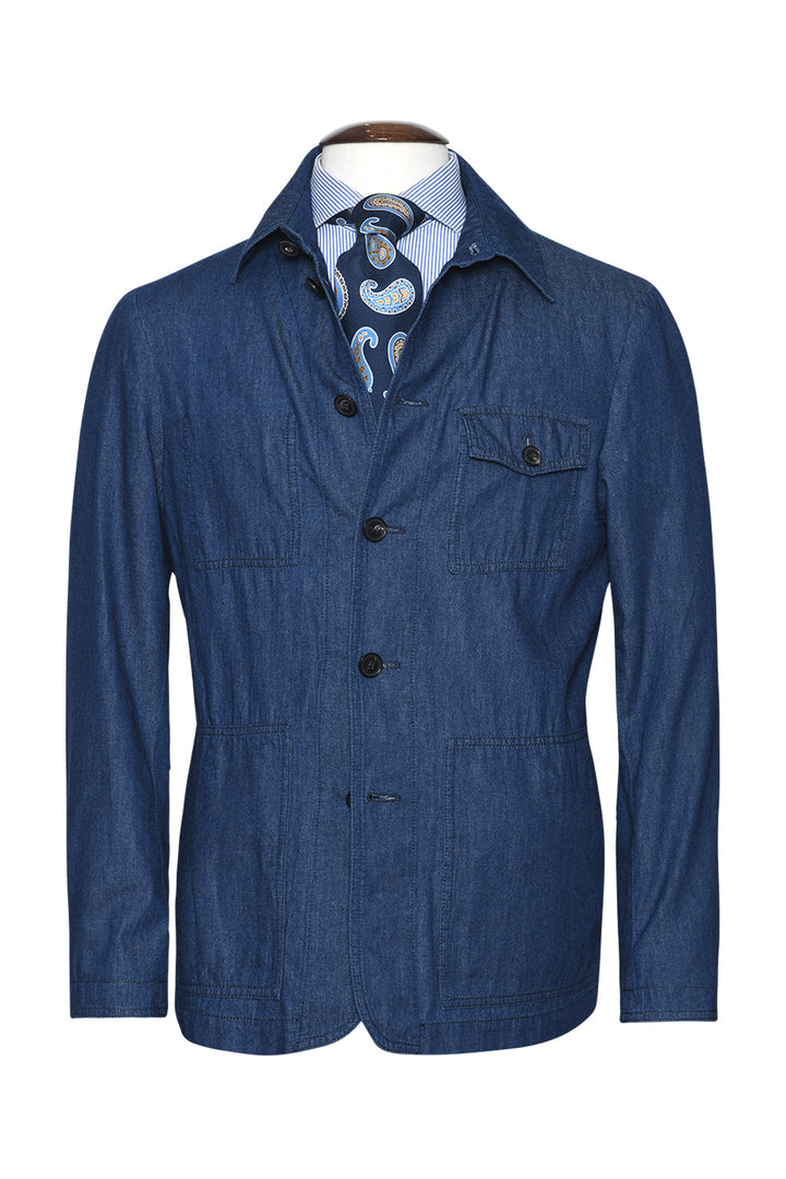 La Garden – Denim, cotton (100%) (250 g) – WICKET