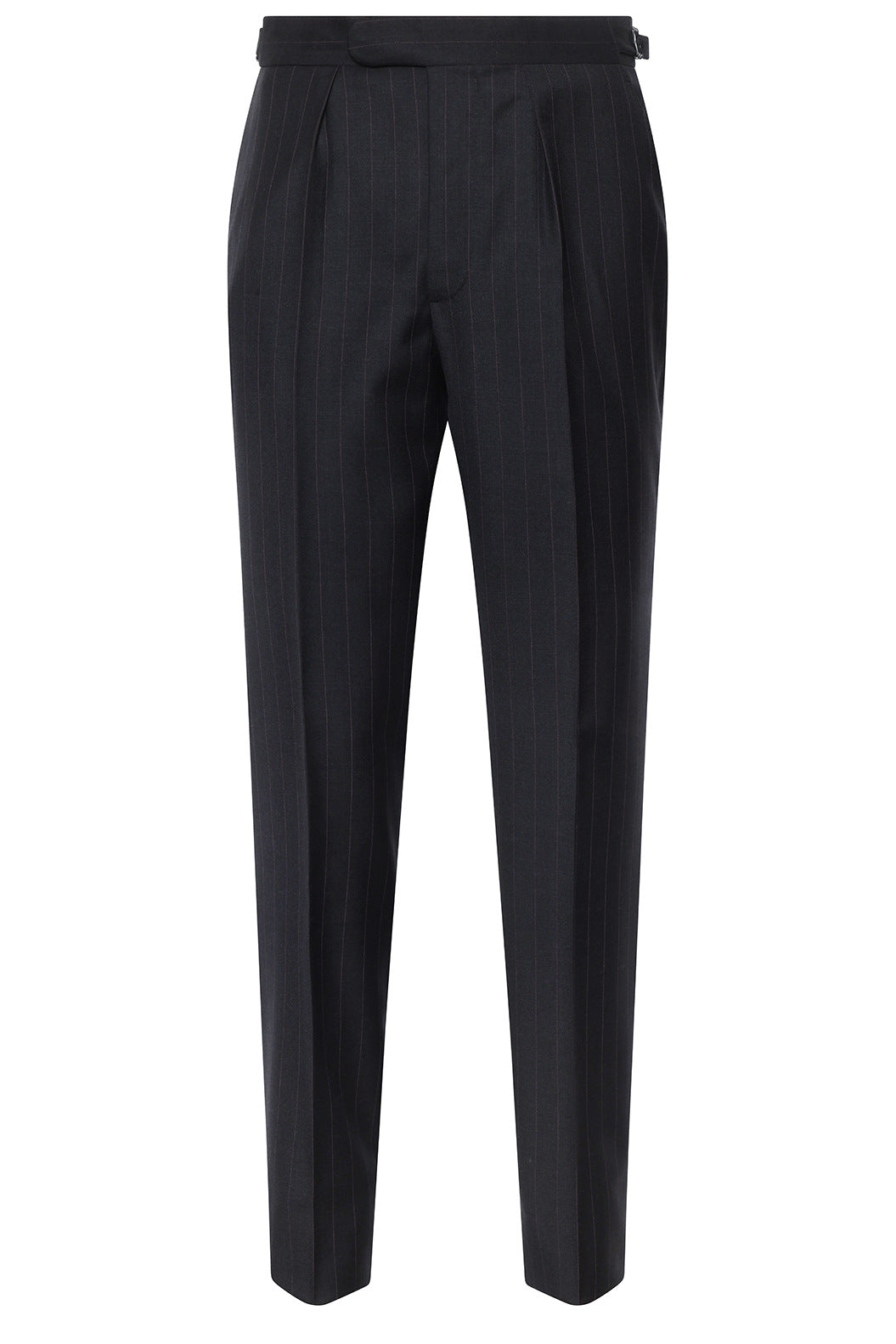 Le Hampstead – Gris à rayures Lila, Laine Super 120 de chez Schofield &amp; Smith – WICKET