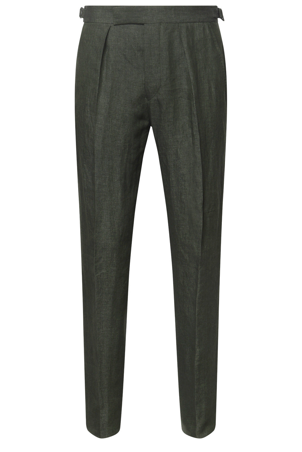 Le Kensington – Deep green linen – WICKET