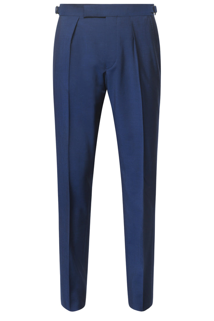 Le Kensington – Royal blue wool and mohair – WICKET
