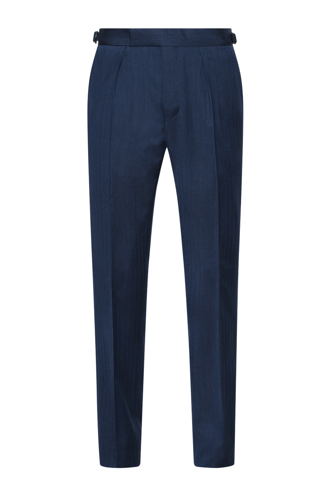 Le Kensington – Bright blue herringbone – WICKET