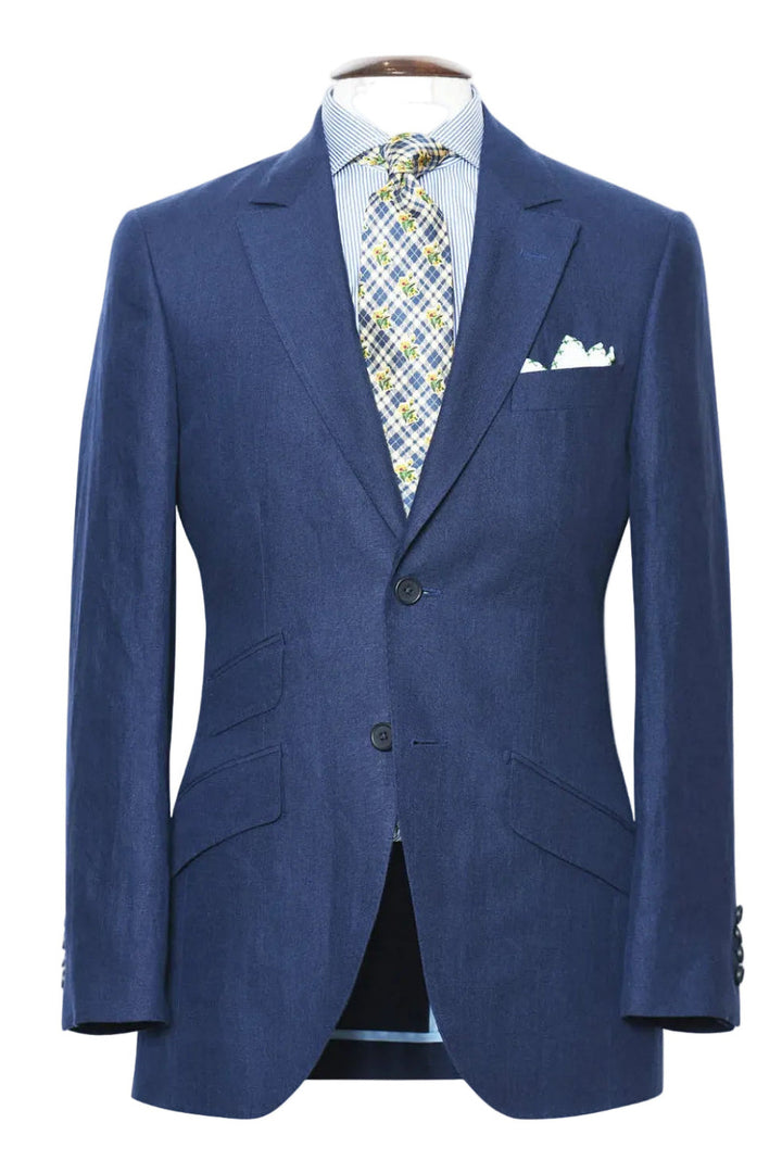Le Kensington – Blue linen – WICKET