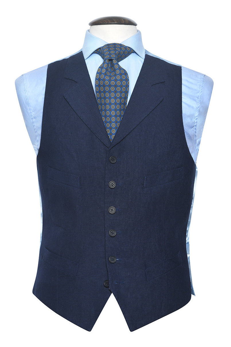 Le Kensington – Blue linen – WICKET