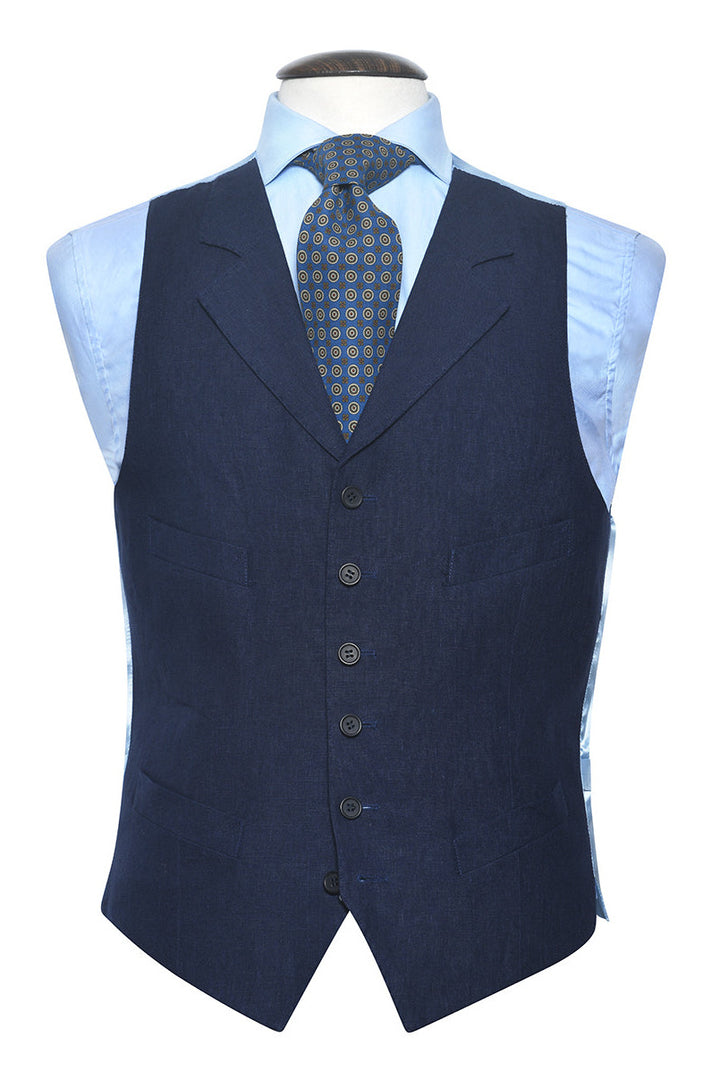 Le Kensington – Blue linen – WICKET