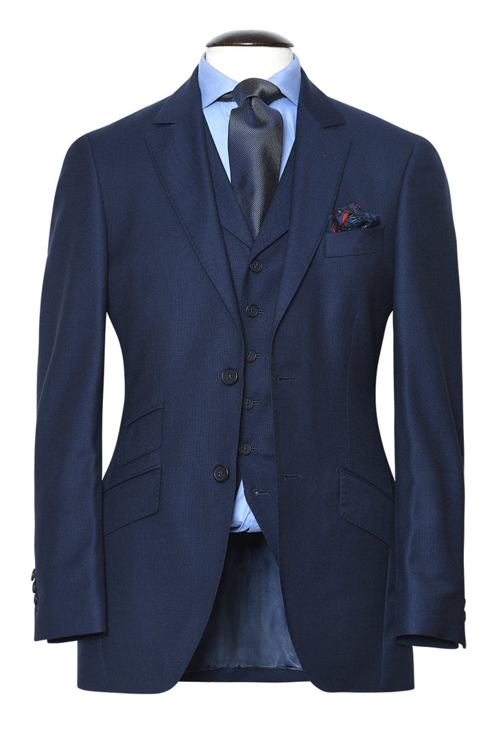 Le Kensington – Navy grain de caviar – WICKET