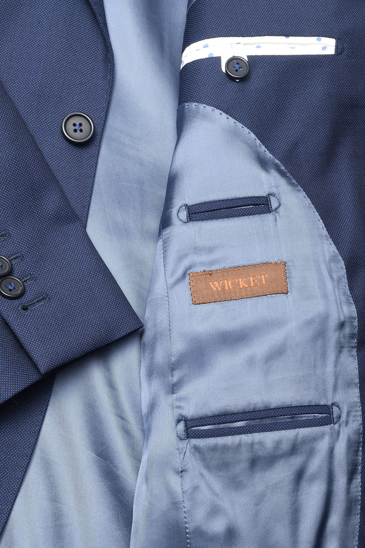 Le Kensington – Navy grain de caviar – WICKET