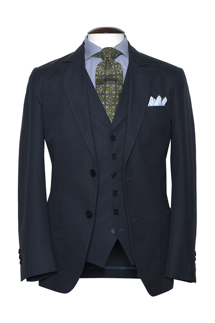 Le Milan – twill de coton (215 gr), Bleu Pétrole – WICKET