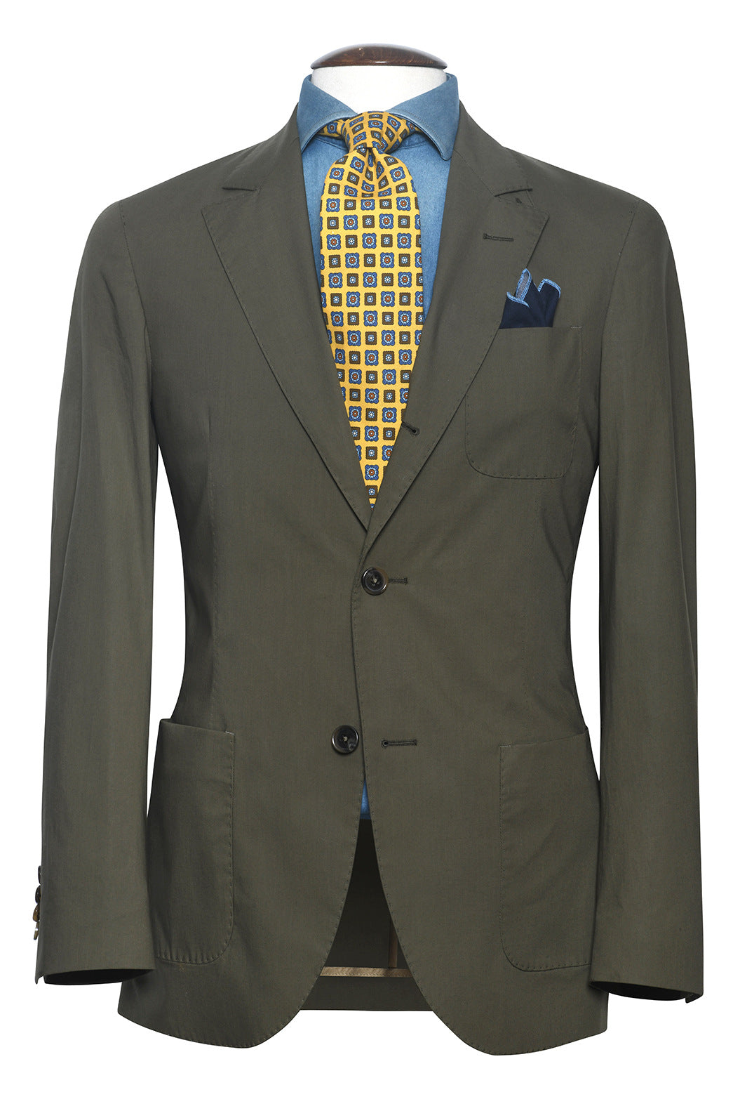Le Milan – Khaki green cotton – WICKET
