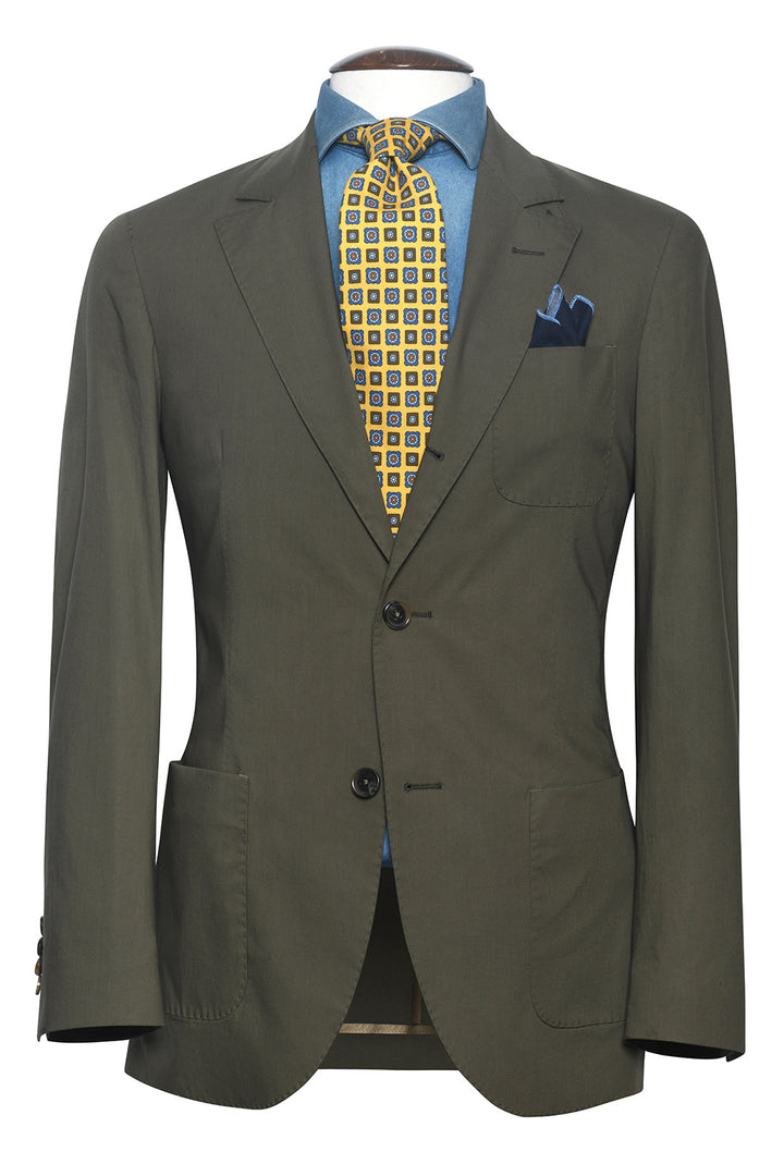 Le Milan – Khaki green cotton – WICKET