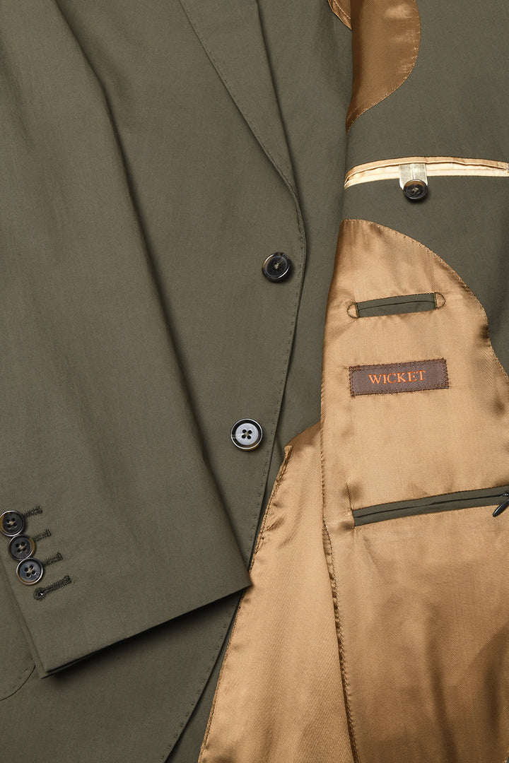 Le Milan – Khaki green cotton – WICKET