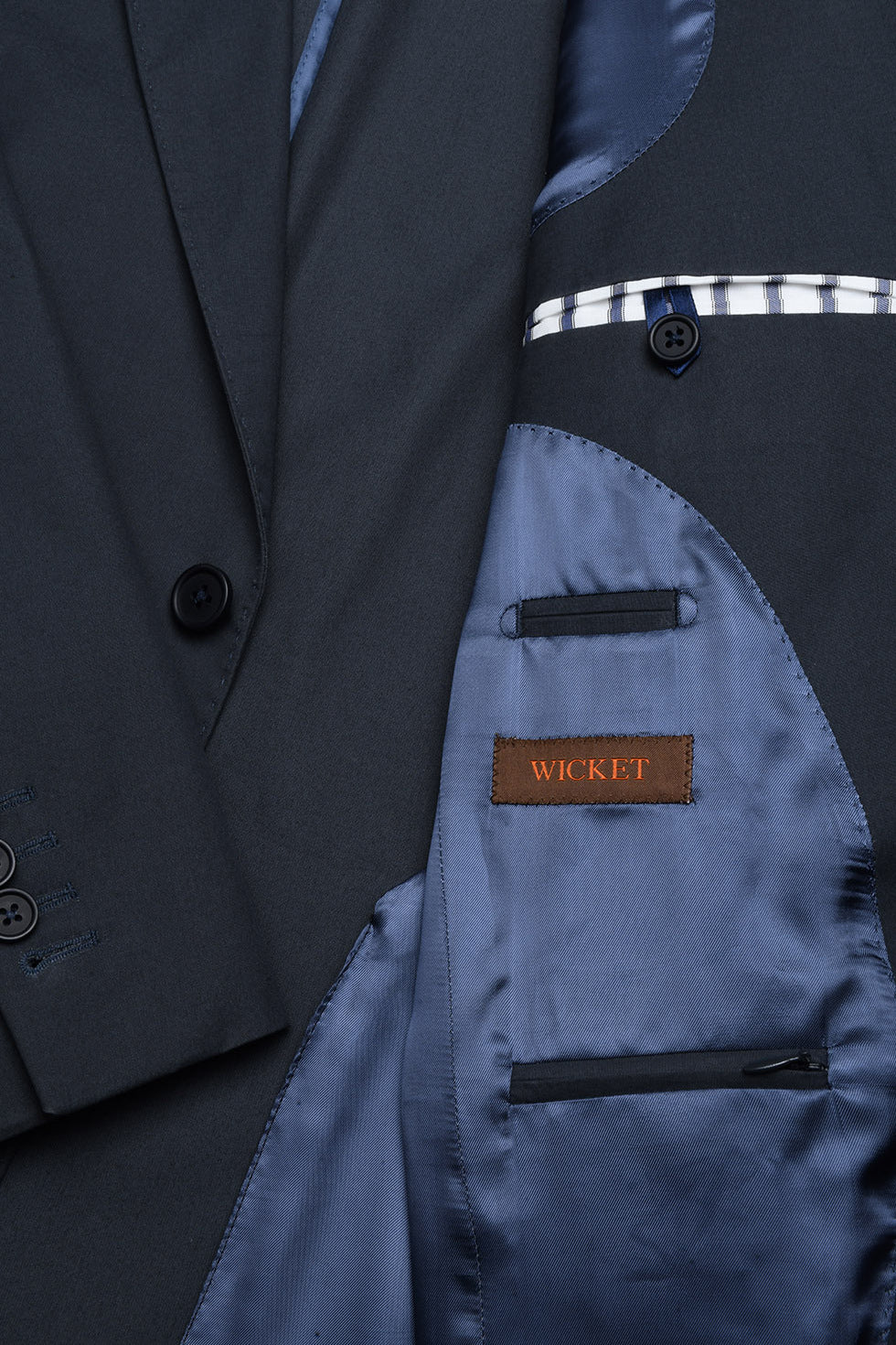 Le Milan – twill de coton (215 gr), Bleu Pétrole – WICKET