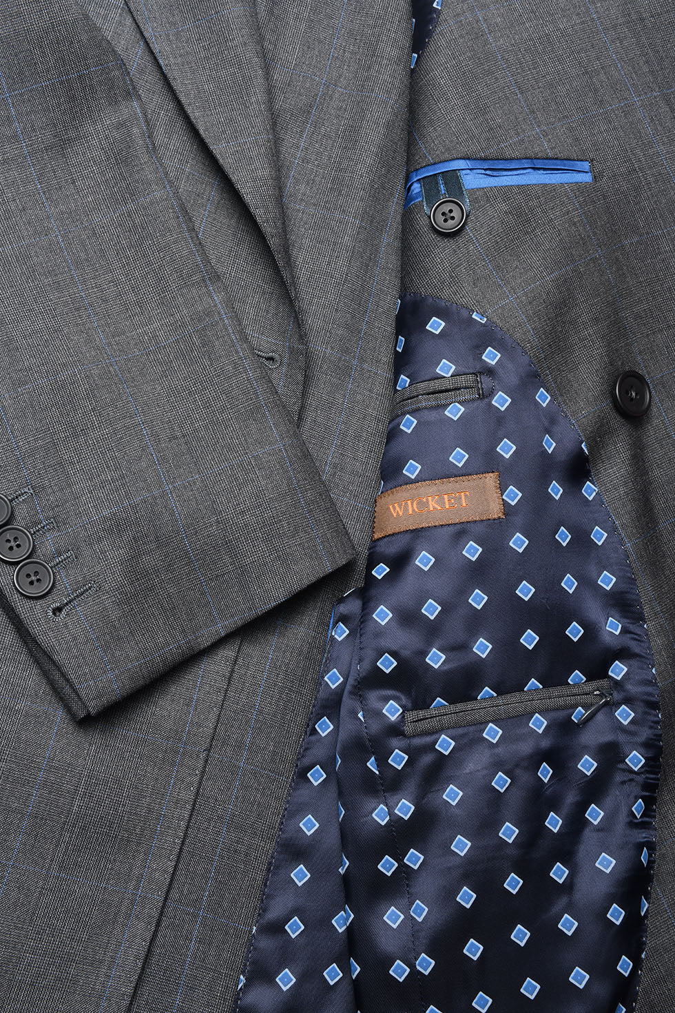 Le Naples – Super 130’s wool twill by Reda – WICKET