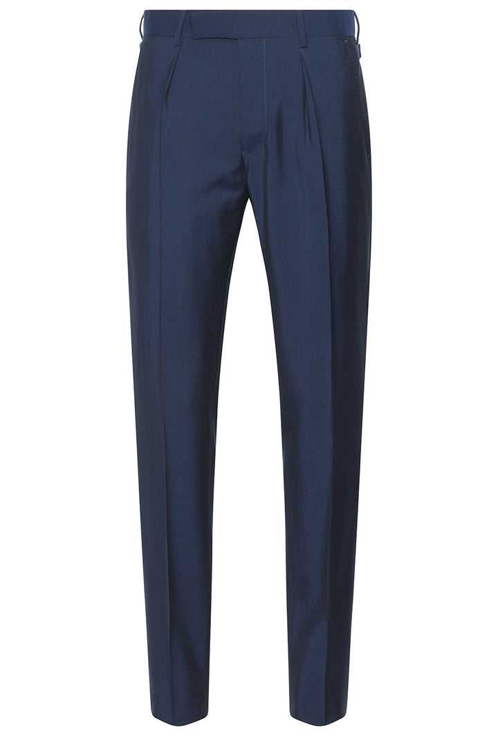 Le Turin – Navy wool and mohair – WICKET