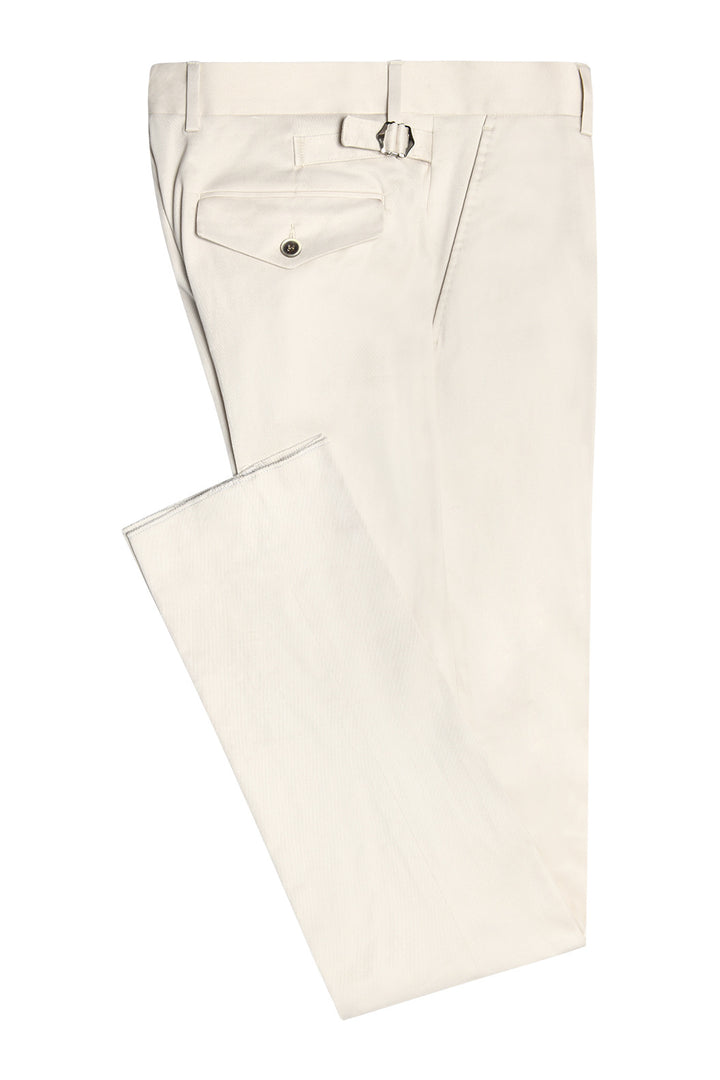 Le Classique Sport – Gabardine de coton beige crème – WICKET