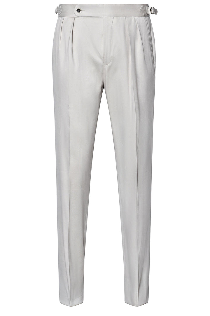 Le Vintage – Cream beige cotton gabardine – WICKET