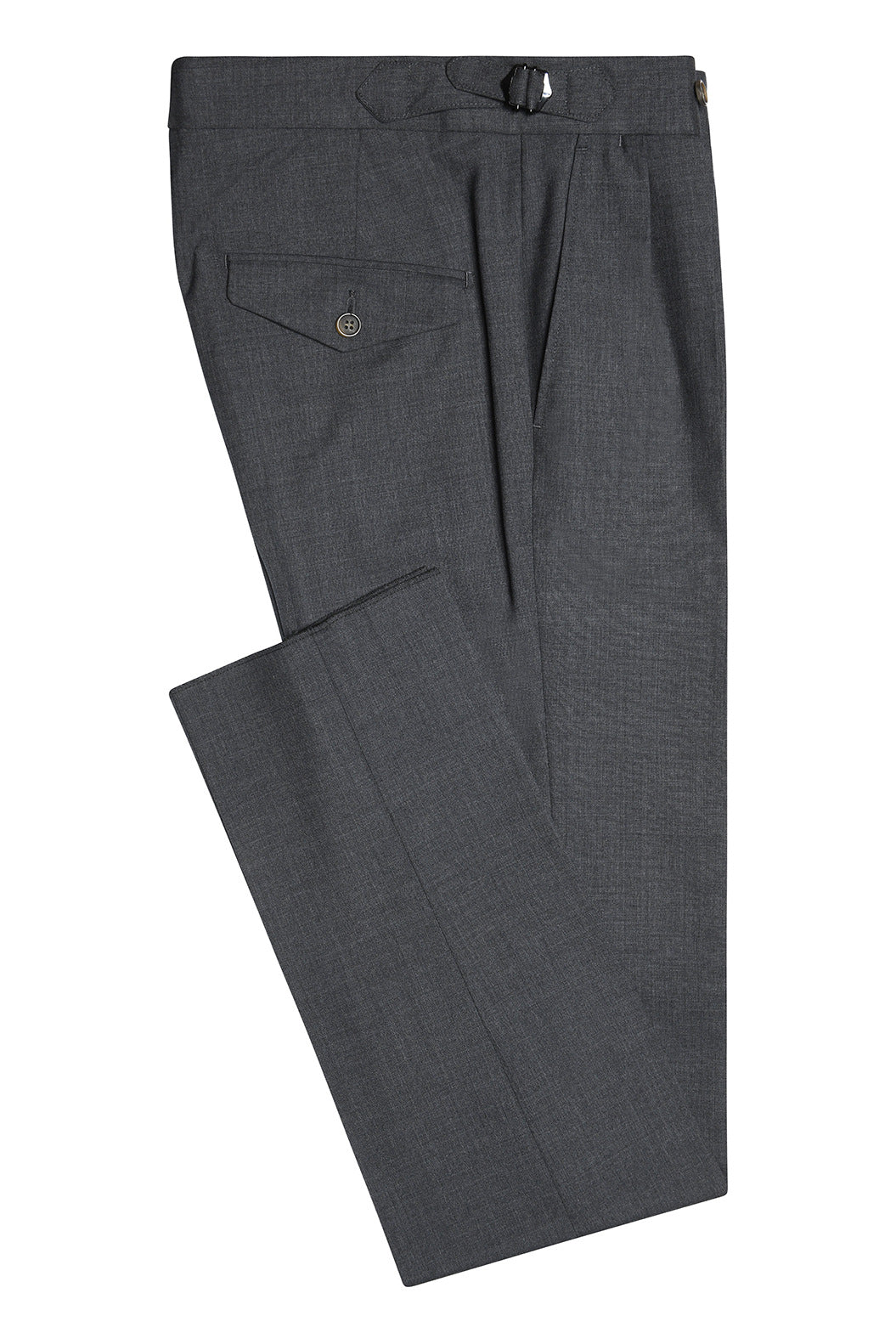 Le Vintage – Mid grey wool gabardine – WICKET