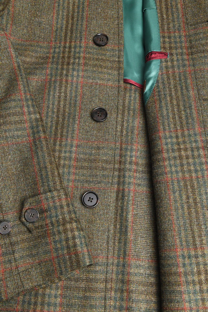 Le Somerset Tweed – Prince de Galles vert et bordeaux – WICKET
