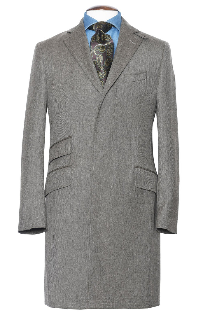 Le Vittorio – Beige and brown whipcord – WICKET