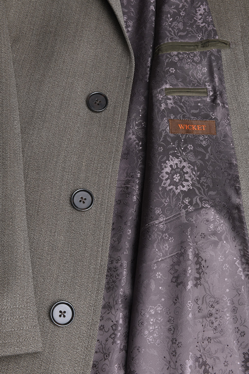 Le Vittorio – Beige and brown whipcord – WICKET