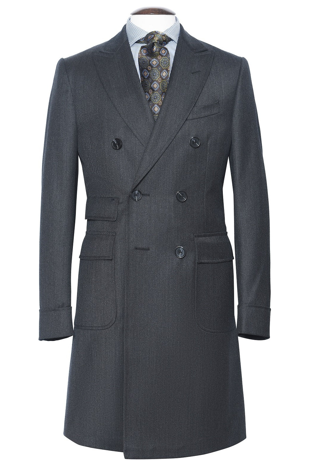 Le Windsor – Charcoal grey whipcord – WICKET