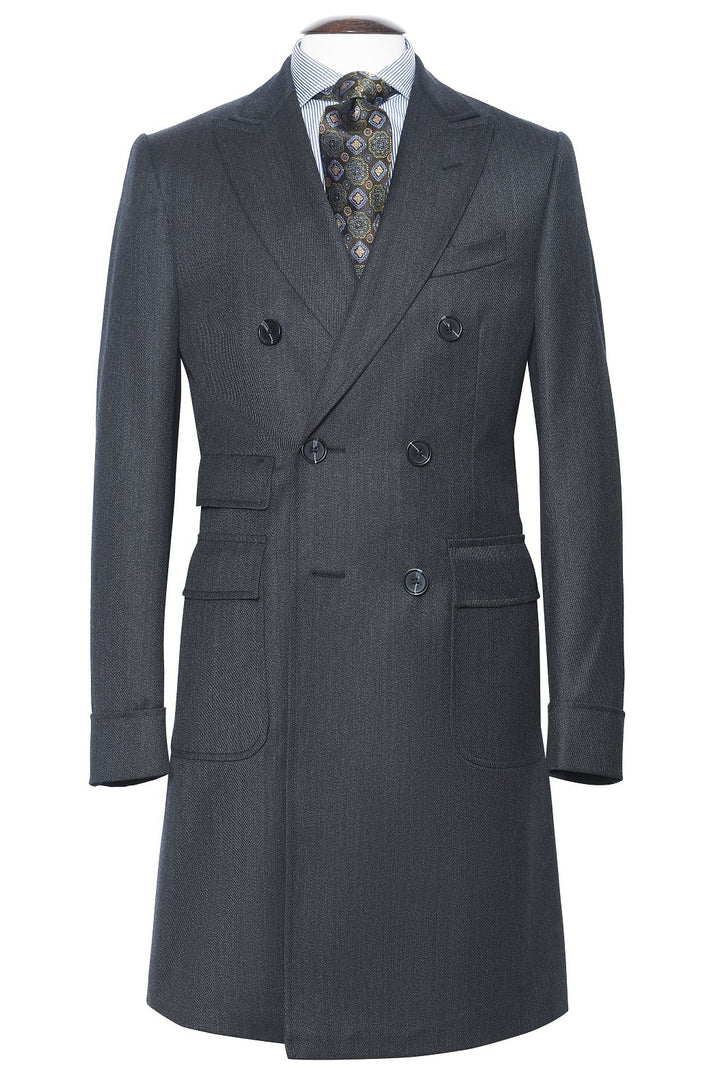 Le Windsor – Charcoal grey whipcord – WICKET