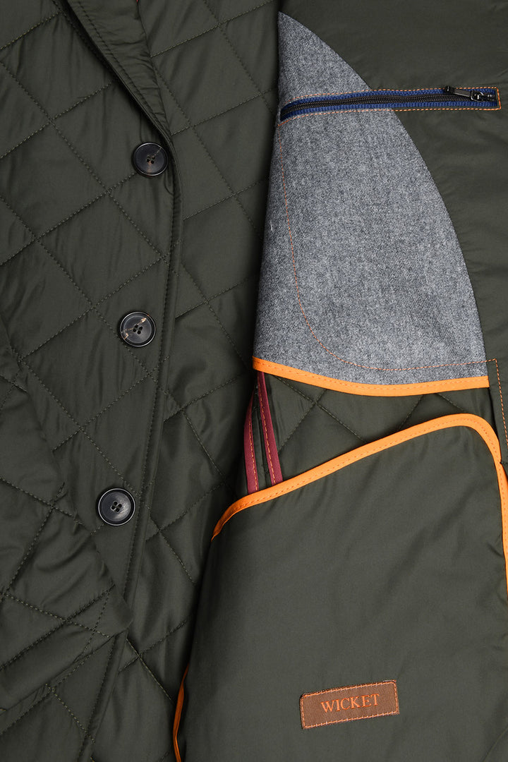 Le Horse Riding – Country green technical fabric – WICKET
