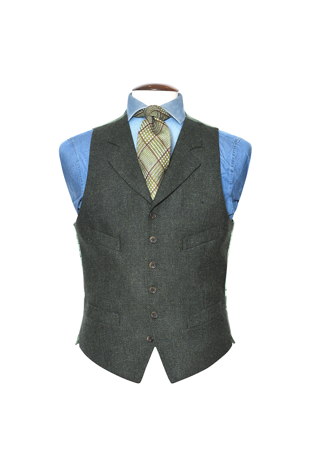 La Downton – Shetland vert loden – WICKET