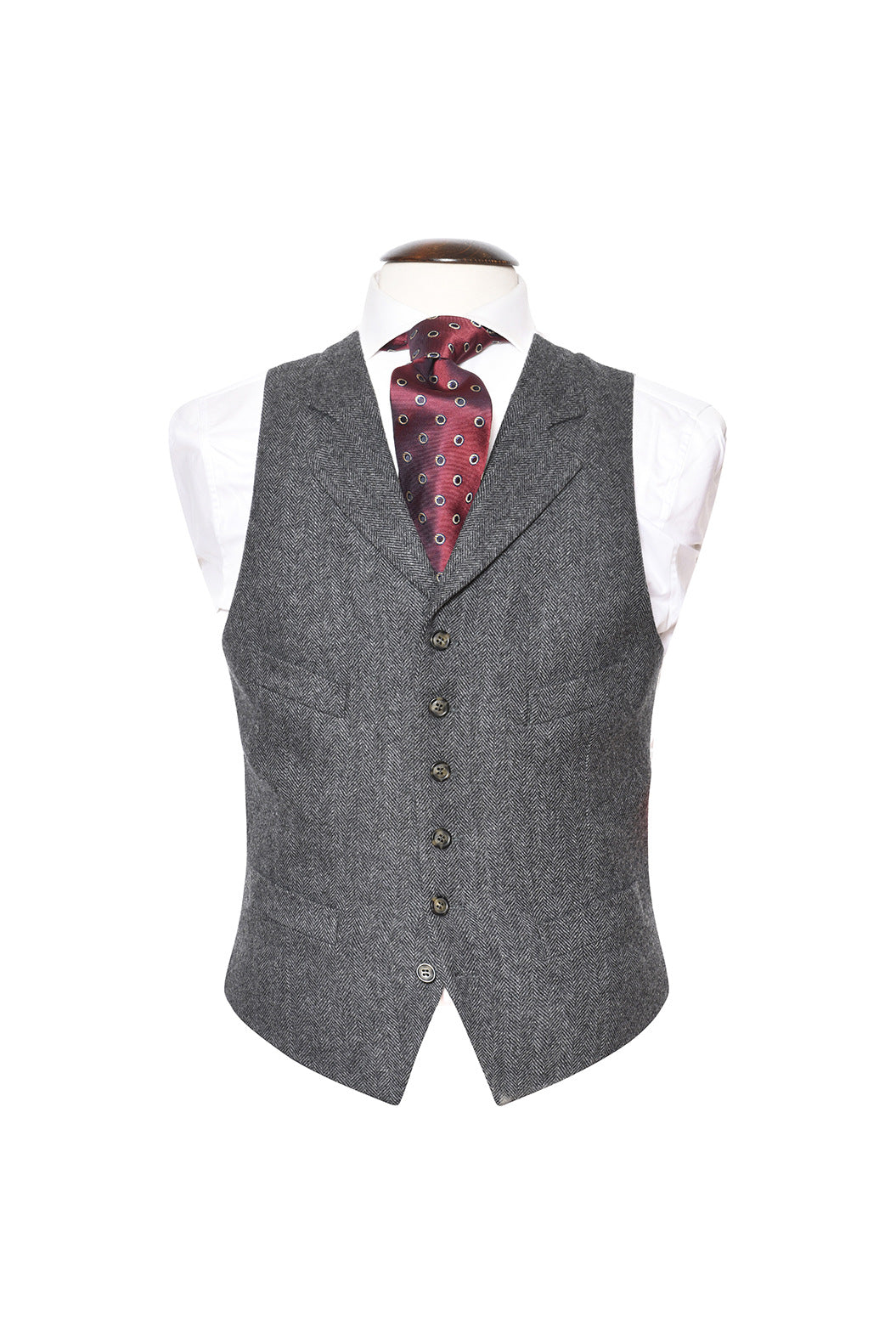 La Kensington – Soft-tweed anthracite et souris – WICKET