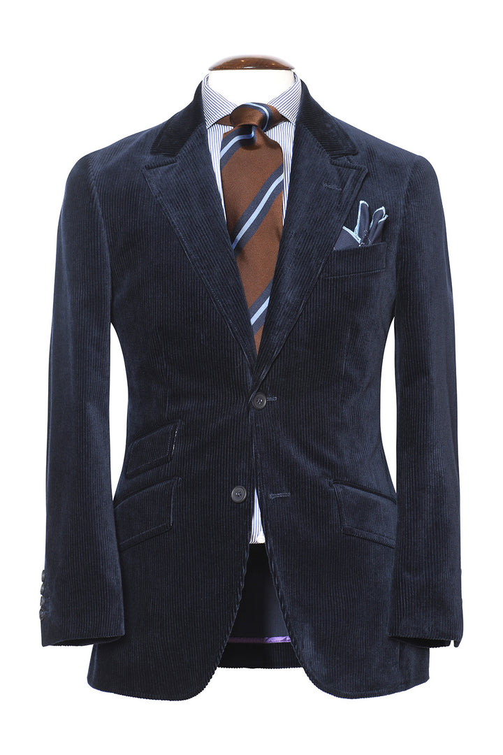 La Kensington – Navy corduroy – WICKET