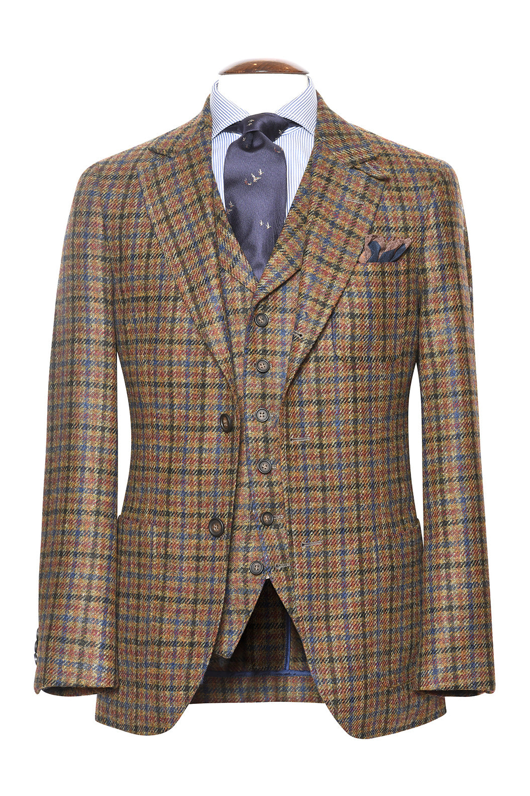 La Milan – Green shepherd’s check – WICKET
