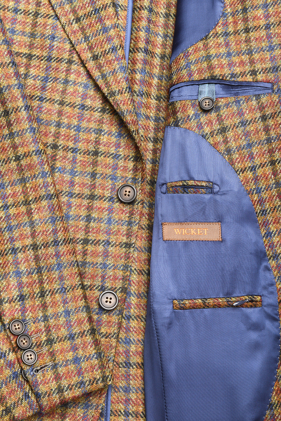 La Milan – Green shepherd’s check – WICKET