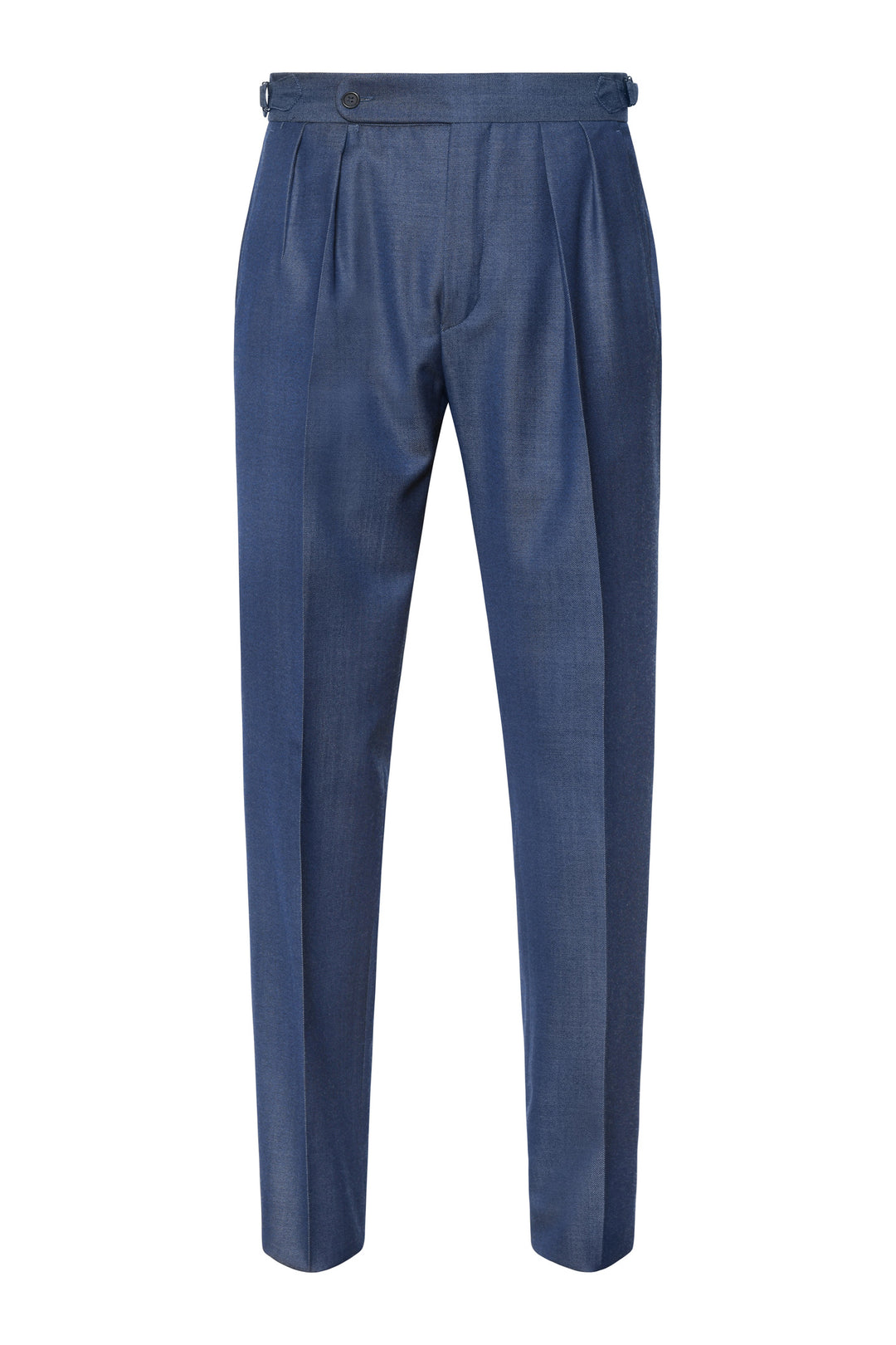 Le Downton – Denim blue ‘denim’ wool – WICKET
