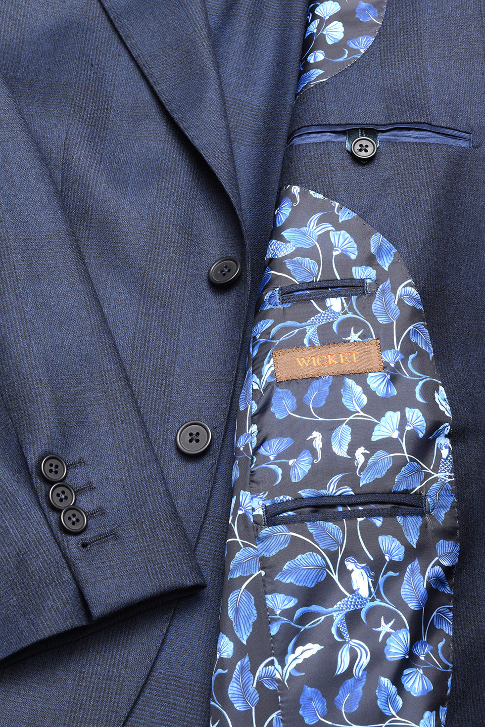 Le Kensington – Prince de Galles bleu marine – WICKET
