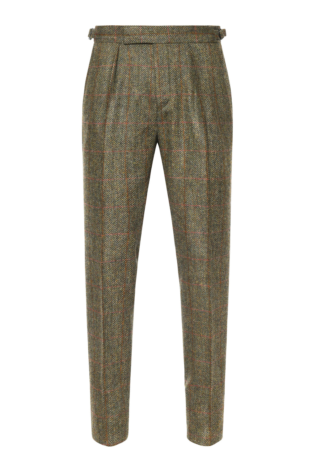 Le Kensington – Tweed Shetland vert et beige – WICKET