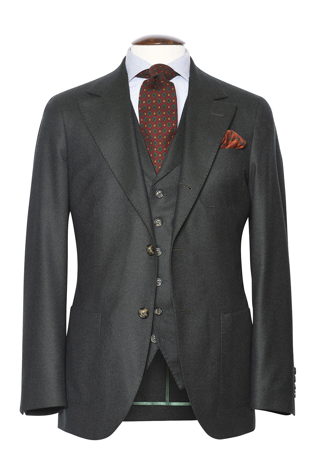 Le Milan – Deep green flannel – WICKET