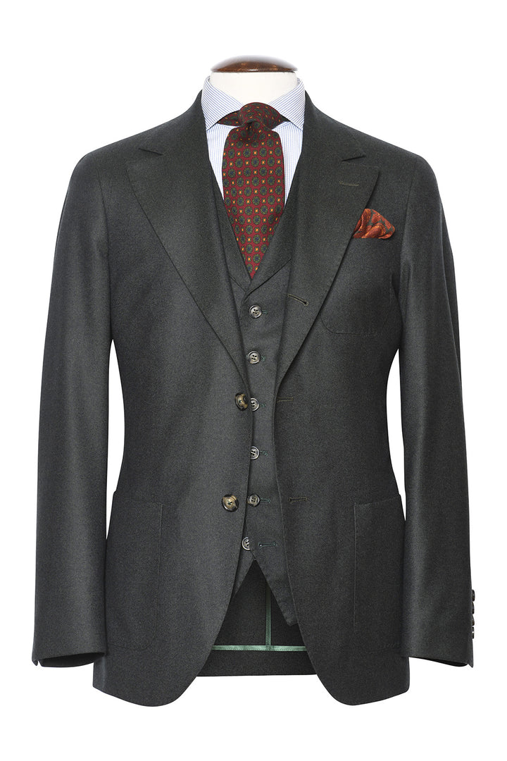 Le Milan – Deep green flannel – WICKET