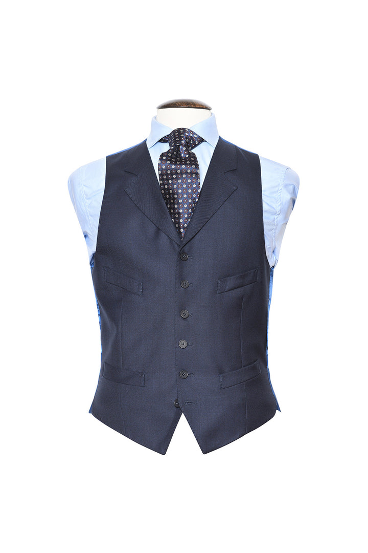 Le Turin – Laine tramée bleu marine – WICKET